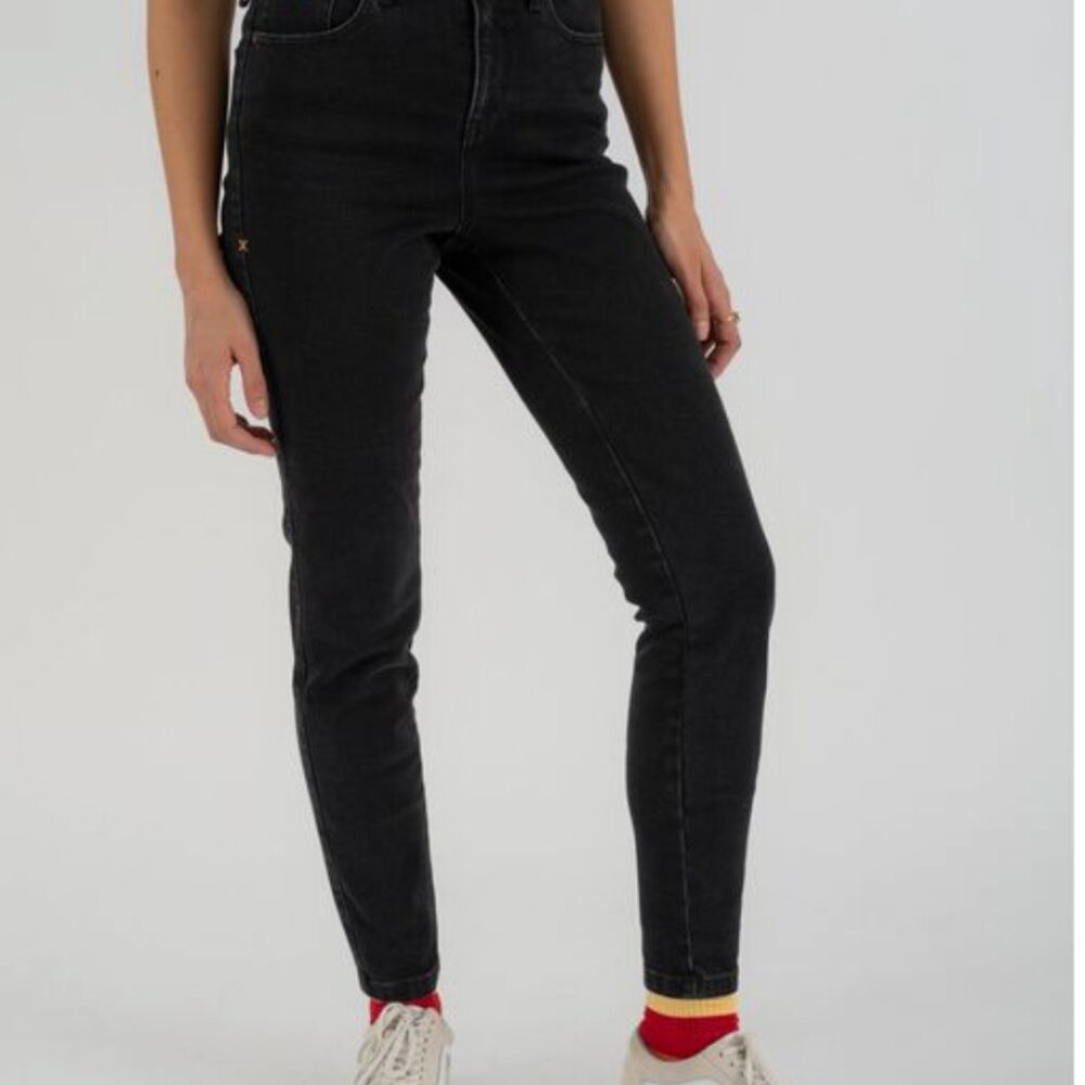 Riding Culture High Waist Women's Motorcycle Jeans